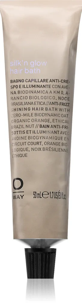 Oway Silk'n Glow Hair Bath - Шампунь для пористых волос