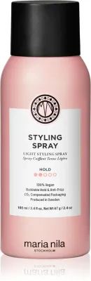 Maria Nila Style & Finish Styling Spray - Лак для волос легкой фиксации без сульфатов