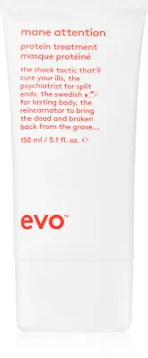 EVO Repair Mane Attention - Маска для волос: глубоко увлажняющая для поврежденных и окрашенных волос, 150 мл
