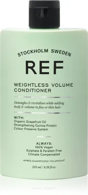 REF Weightless Volume Conditioner - в контексте того, что это кондиционер для волос: кондиционер для тонких и слабых волос, который добавляет объем от корней
