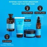Apivita Hyaluronic Hydra Fine Hair Moisturizing Shampoo - Увлажняющий шампунь для нежных волос, 250 мл — фото 5