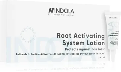 Indola Root Activating System Lotion - Сыворотка для волос против выпадения волос, 7 мл