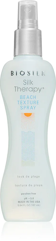 Спрей для волос Biosilk Silk Therapy Beach Texture Spray текстурирующий, с морской солью, 167 мл