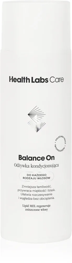 Health Labs Care Balance On Conditioner - Кондиционер для волос - регенерирующий уход, 200 мл