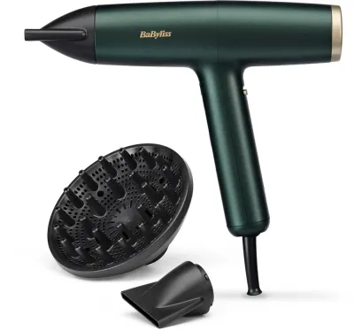 Фен для волос BaByliss Air Power Pro D6555DE с ионизацией, с холодным обдувом, 1 шт