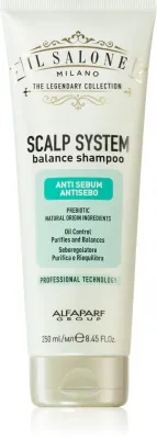 Alfaparf Milano Il Salone Milano Scalp System - Глубоко очищающий шампунь для жирной кожи головы, 250 мл