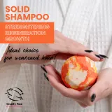 Soaphoria Hair Care Solid Shampoo - Органический шампунь в форме кубика для роста волос и укрепления луковиц, 80 г — фото 2