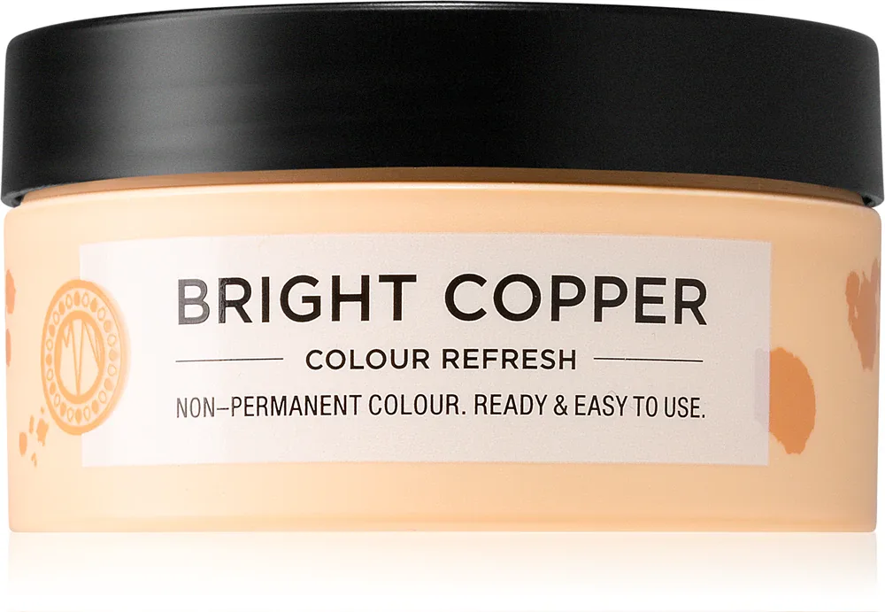 Maria Nila Colour Refresh Bright Copper - Нежная питательная маска без постоянных красящих пигментов, оттенок wytrzyma 4 – 10 umyć 7.40 100 мл