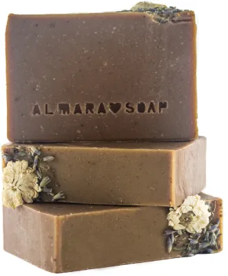 Almara Soap Hair Care Strong Hair - Шампунь в виде кубика против выпадения волос, 90 мл