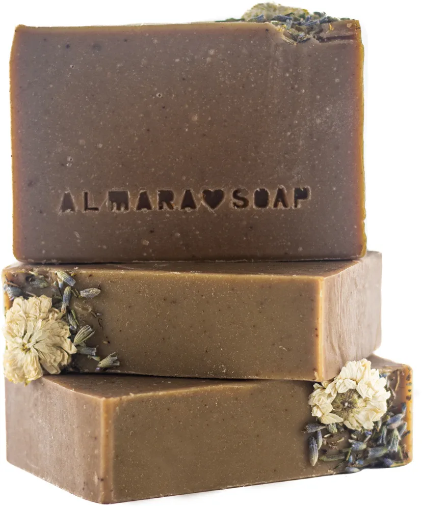 Almara Soap Hair Care Strong Hair - Шампунь в виде кубика против выпадения волос, 90 мл
