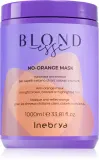 Inebrya BLONDesse No-Orange Mask - Маска для волос: шампунь для нейтрализации рыжих оттенков — фото 1
