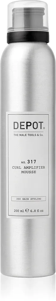 DEPOT 300 HAIR STYLING NO. 317 CURL AMPLIFIER MOUSSE - Пена для волос, подчеркивающая локоны, моделирующая, 200 мл