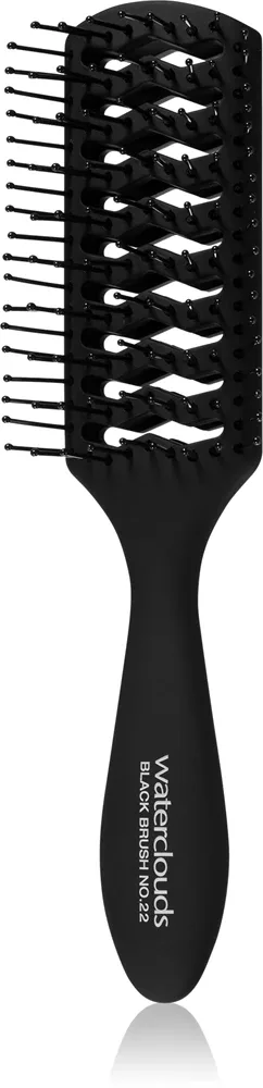 Waterclouds Black Brush No. 22 Vent borste - Расческа для волос, 1 шт