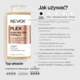 Revox B77 PLEX Bond Multiply Formula. Step 1 - Маска для волос: уход и защита для поврежденных химическими процедурами, 260 мл — фото 5