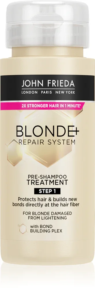 John Frieda Blonde+Repair - Питательное предварительное уходовое средство для блонд волос, 100 мл
