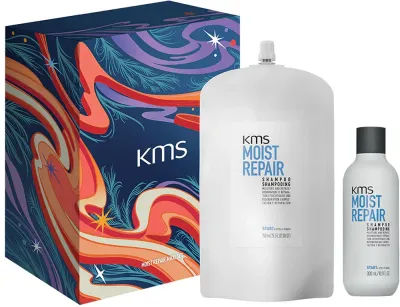 KMS Moist Repair Maxi Set - Подарочный набор для волос с увлажняющим действием, 1 шт