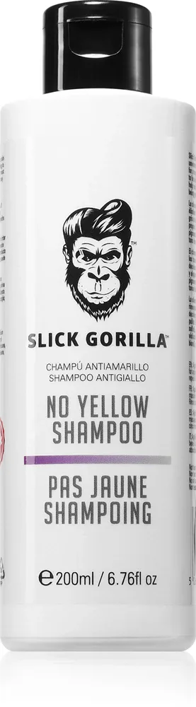 Slick Gorilla No Yellow Shampoo - шампунь для светлых волос, 200 мл