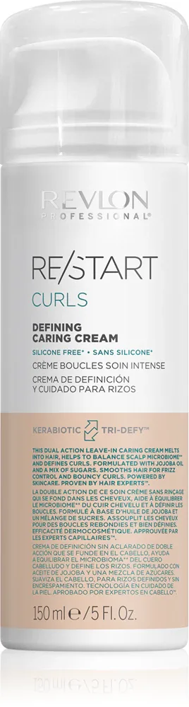 Revlon Professional Re/Start Curls - Крем без смывки для кудрявых и волнистых волос, 150 мл