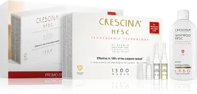 Crescina Transdermic 1300 Re-Growth and Anti-Hair Loss - Уход, способствующий росту волос и предотвращающий их выпадение для женщин, удобная упаковка wygodne opakowanie, 1 шт