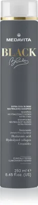 Medavita Black Blondie Extra Cool Blonde - Шампунь для волос, нейтрализующий желтые оттенки, 250 мл