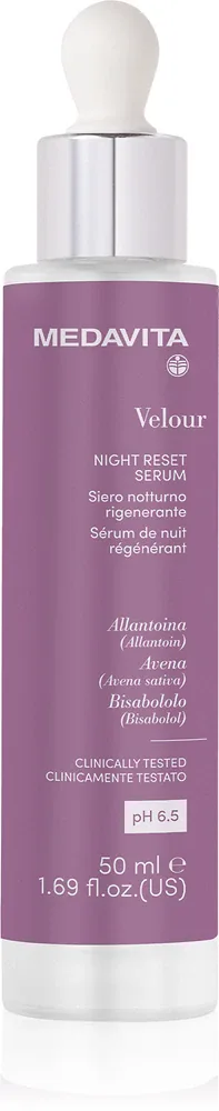 Medavita Velour Night Reset Serum - Сыворотка для восстановления волос и кожи головы, 50 мл