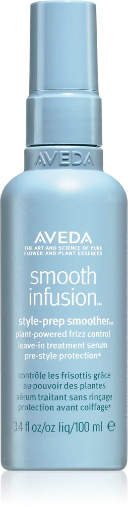 Aveda Smooth Infusion Style Prep Smoother - Шелковистая сыворотка для волос против пушистости