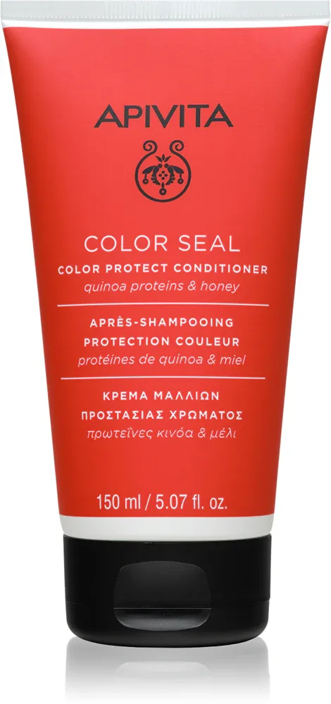 Apivita Color Seal Conditioner - Кондиционер для волос, защищающий цвет, 150 мл