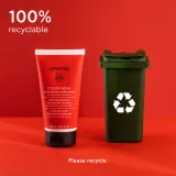 Apivita Color Seal Conditioner - Кондиционер для волос, защищающий цвет, 150 мл — фото 7