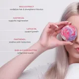 Soaphoria Hair Care Solid Shampoo - Органический шампунь в форме кубика для кудрявых и волнистых волос, 80 г — фото 3