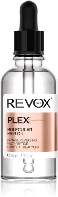 Revox B77 PLEX Molecular Hair Oil - Масло для укрепления поврежденных волос, 30 мл