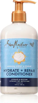 Shea Moisture Manuka Honey & Yogurt - Увлажняющий кондиционер, 384 мл