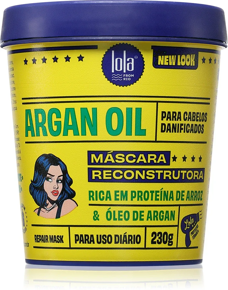 Lola Cosmetics Argan Oil - Маска для волос восстанавливающая, 230 г