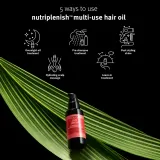 Aveda Nutriplenish Multi-Use Hair Oil - Регенерирующее масло для волос, 30 мл — фото 4