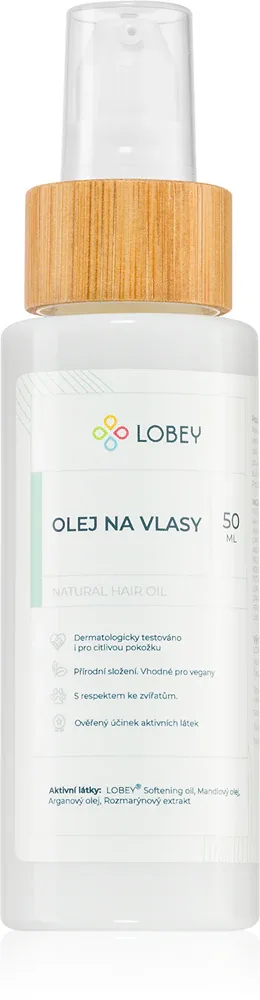 Lobey Hair Care - Питательное масло для волос, 50 мл