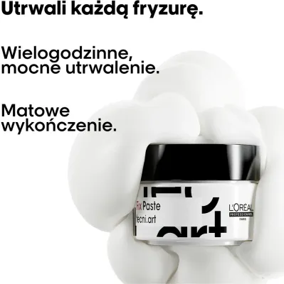 L’Oreal Professionnel Homme 7 Poker - Моделирующая паста с очень сильной фиксацией, 75 мл