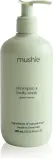 Mushie Organic Baby - Гель для душа и шампунь 2 в 1 для детей Green Lemon, 400 мл — фото 1