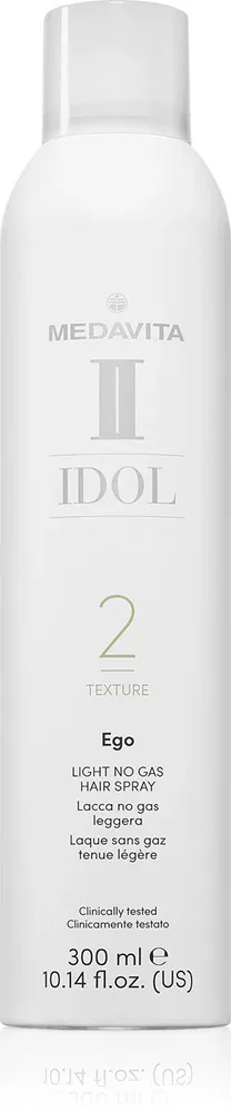 Medavita IDOL Texture 2 - Лак для волос для придания гладкости с сохранением объема, 300 мл
