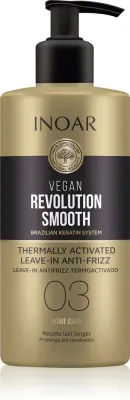 Кондиционер для волос INOAR Vegan Revolution Smooth несмываемый, разглаживающий, 350 мл