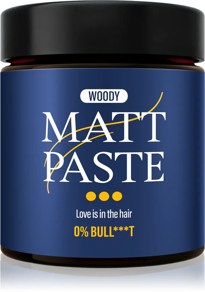 Steve's Hair Paste Medium - Стилизующая паста для мужчин Woody, 90 г