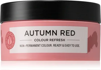 Тонирующая маска для волос Maria Nila Colour Refresh Autumn Red, смываемая, красный оттенок
