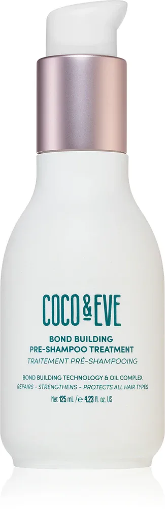 Coco & Eve Bond Building Pre-Shampoo Treatment - Питательное предисловие для ухода за поврежденными волосами, 125 мл