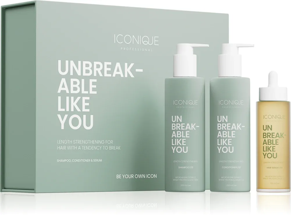 ICONIQUE Professional UNBREAKABLE LIKE YOU UNBREAKABLE LIKE YOU Length Strengthening Set - Набор для укрепления волос