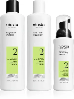 Nioxin System 2 - Подарочный набор для тонких волос, 3 шт