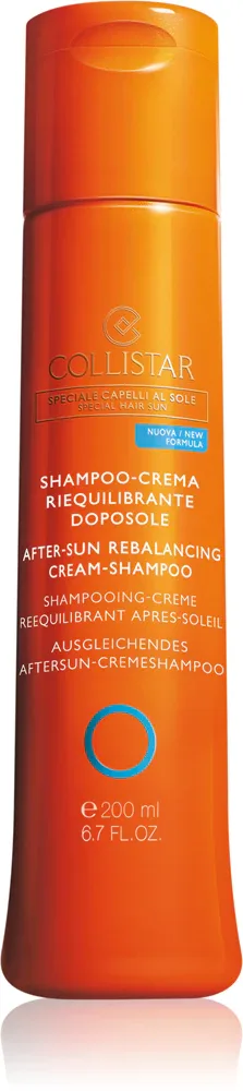 Collistar After-Sun Rebalancing Cream-Shampoo - Крем-шампунь после загара, 200 мл
