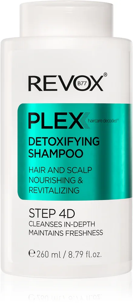 Revox B77 PLEX Detoxifying Shampoo. Step 4D - Шампунь для очищения и детоксикации, 260 мл