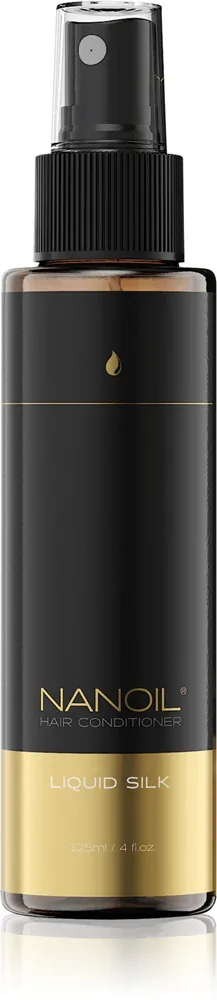 Nanoil Liquid Silk - Смягчающий без смывания кондиционер для волос, 125 мл