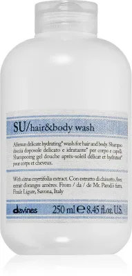 Davines SU Hair&Body Wash - Гель для душа и шампунь 2 в 1