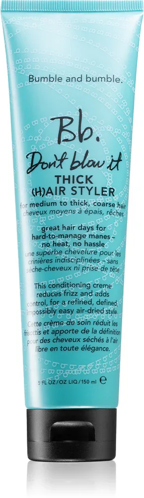 Bumble and bumble Don't Blow It Thick (H)air Styler - Увлажняющая сыворотка для толстых волос, 150 мл