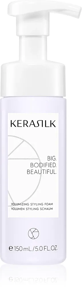 KERASILK Styling Volumizing Styling Foam - Пена для увеличения объема волос для всех типов волос, 150 мл