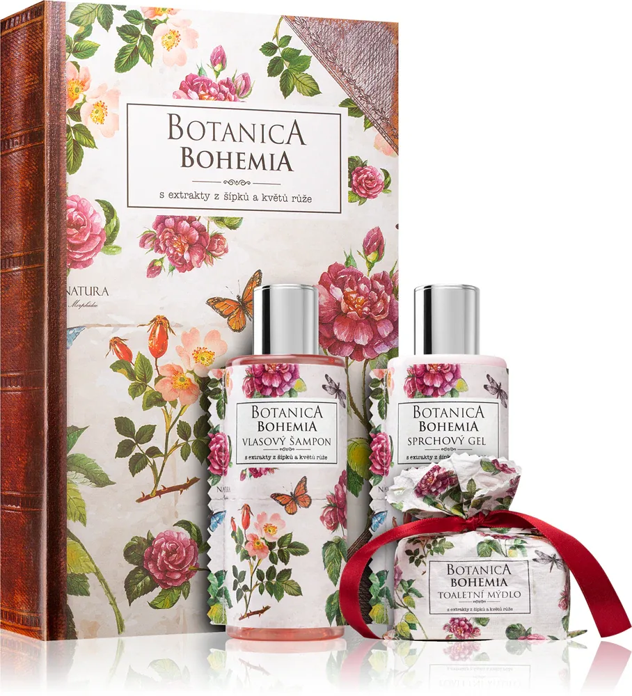 Bohemia Gifts & Cosmetics Botanica Rose - Подарочный набор с экстрактом шиповника для женщин